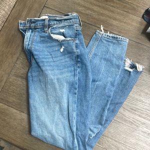 Abercrombie “the skinny high rise” jeans